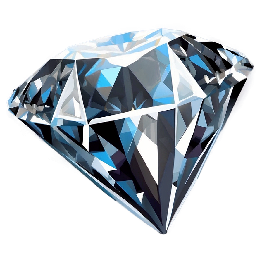 Flawless Diamond Illustration Png 27 PNG image