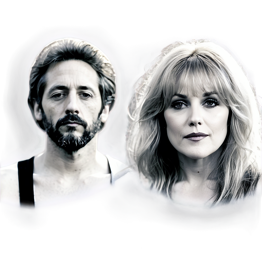 Fleetwood Mac Black And White Png 44 PNG image