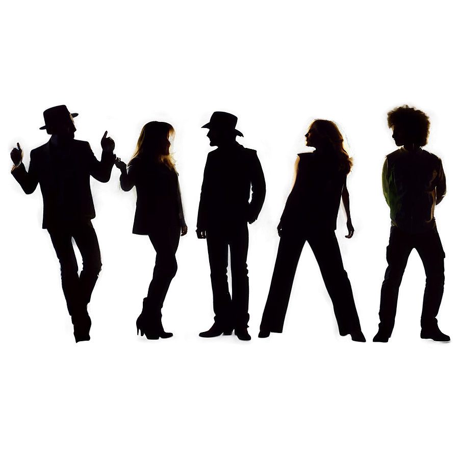 Fleetwood Mac Silhouette Png Ahn46 PNG image