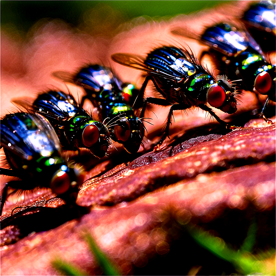 Flies At A Picnic Png 06122024 PNG image