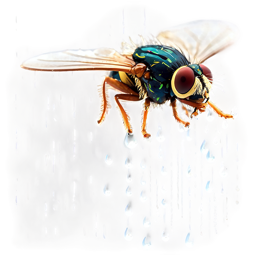 Flies In The Rain Png 06122024 PNG image