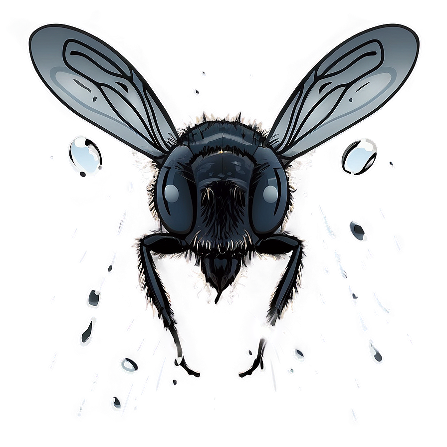 Flies In The Rain Png 06122024 PNG image