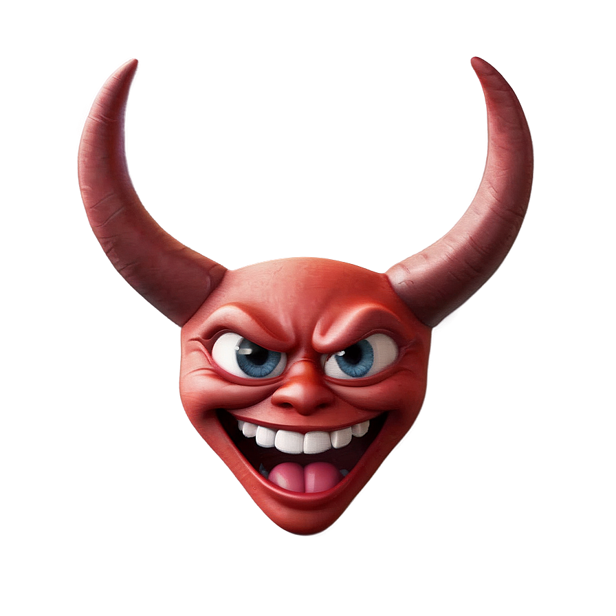 Flirty Devil Emoji Png Hfn PNG image