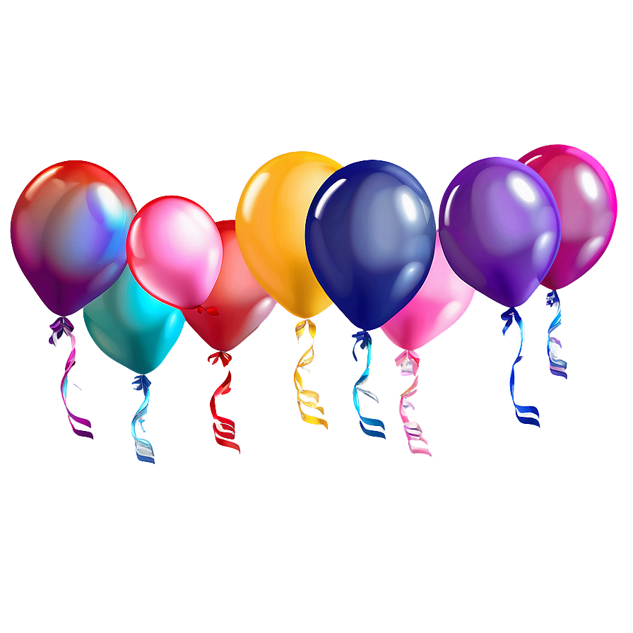 Floating Balloons Png 05042024 PNG image