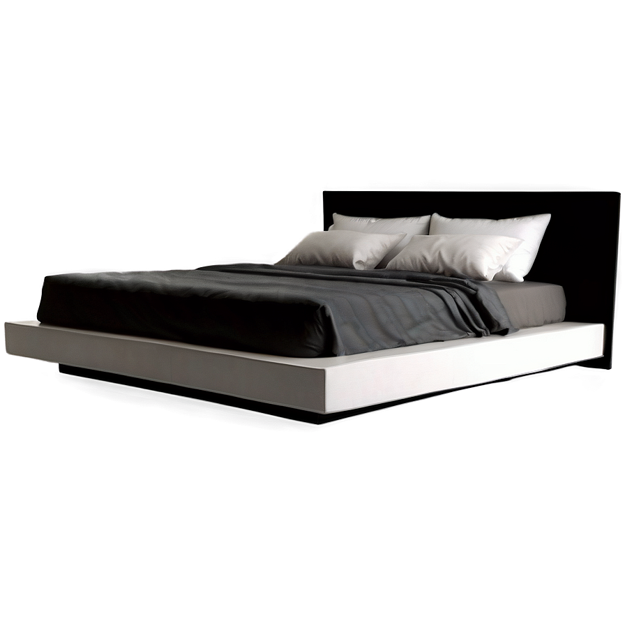 Floating Bed Modern Look Png 05042024 PNG image
