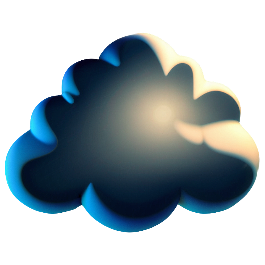 Floating Cloud Clipart Png 05252024 PNG image