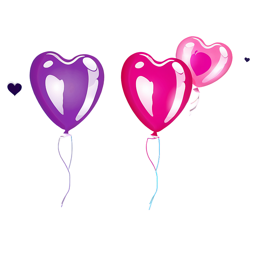 Floating Heart Balloon Png Jbj PNG image