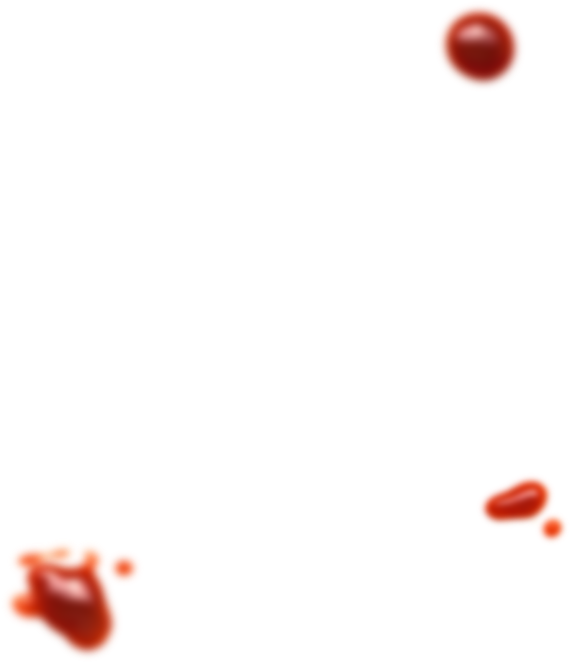 Floating Ketchup Drops PNG image