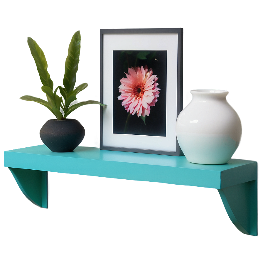 Floating Shelf Decor Ideas Png 3 PNG image