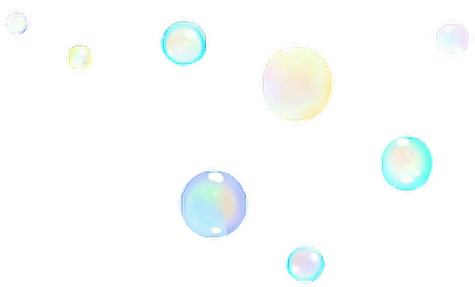 Floating Soap Bubbles Background PNG image