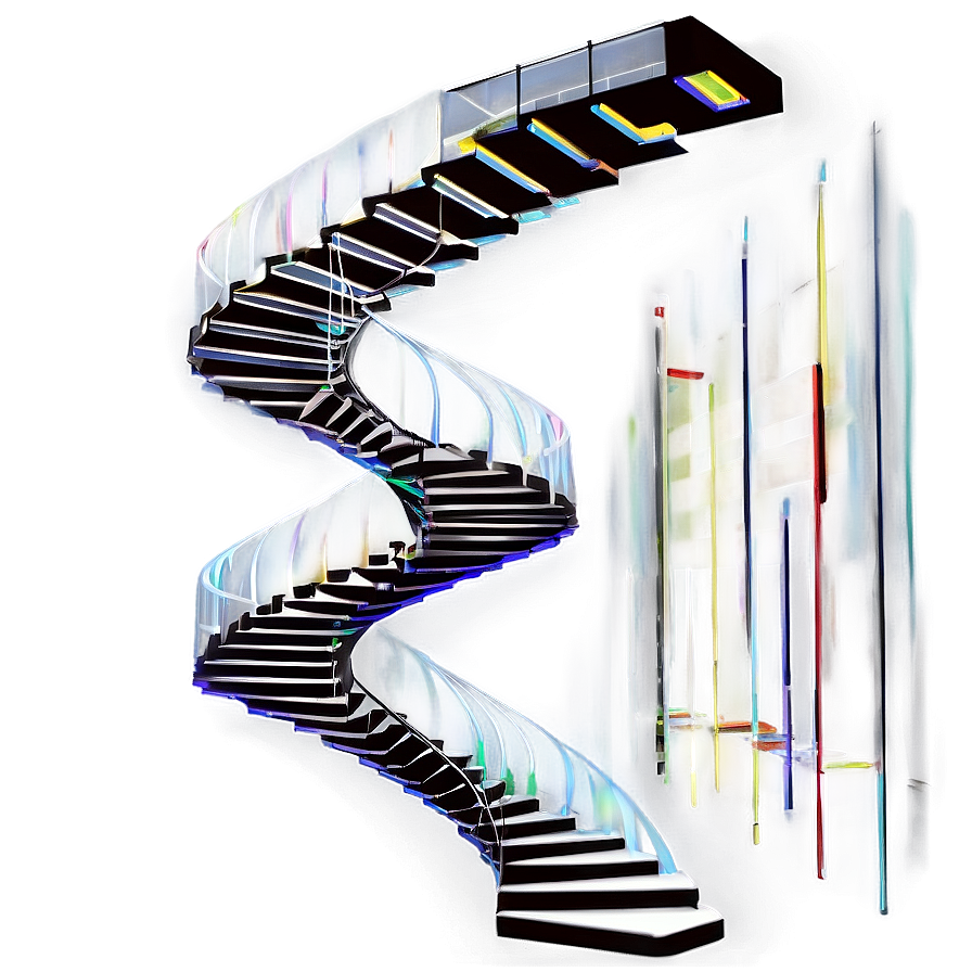 Floating Staircase Png Bqs92 PNG image