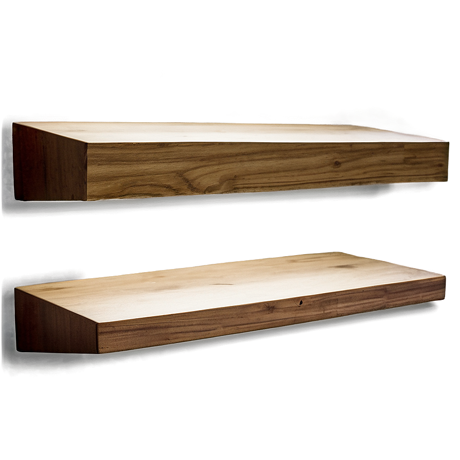 Floating Wood Shelf Inspirations Png 23 PNG image