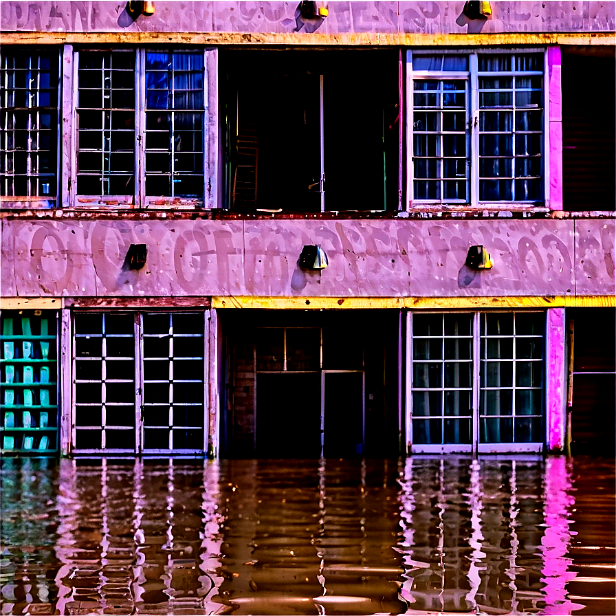 Flood-damaged Building Png Jbo PNG image