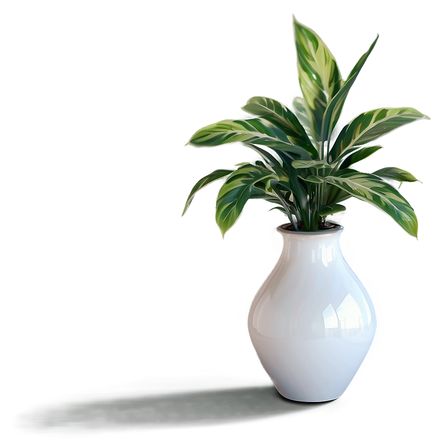 Floor Plant In Vase Png 20 PNG image