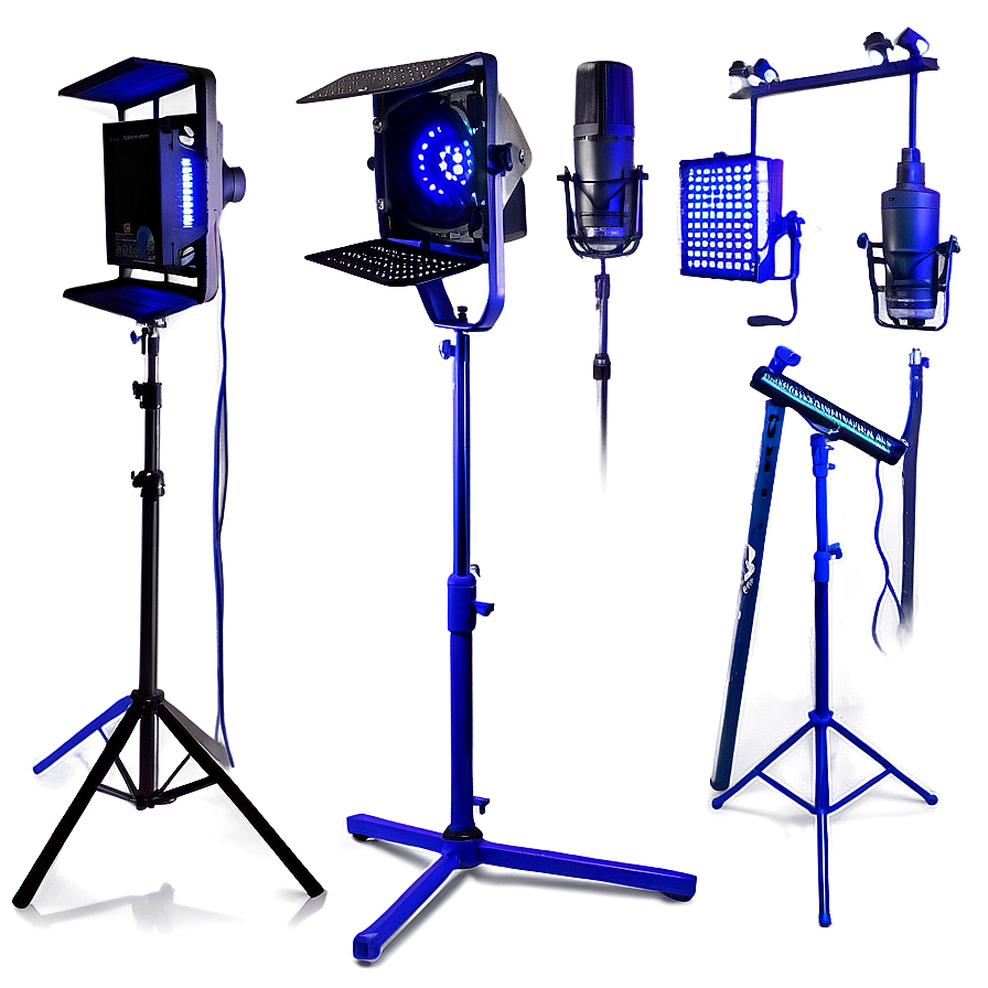 Floor Standing Studio Light Png 06262024 PNG image