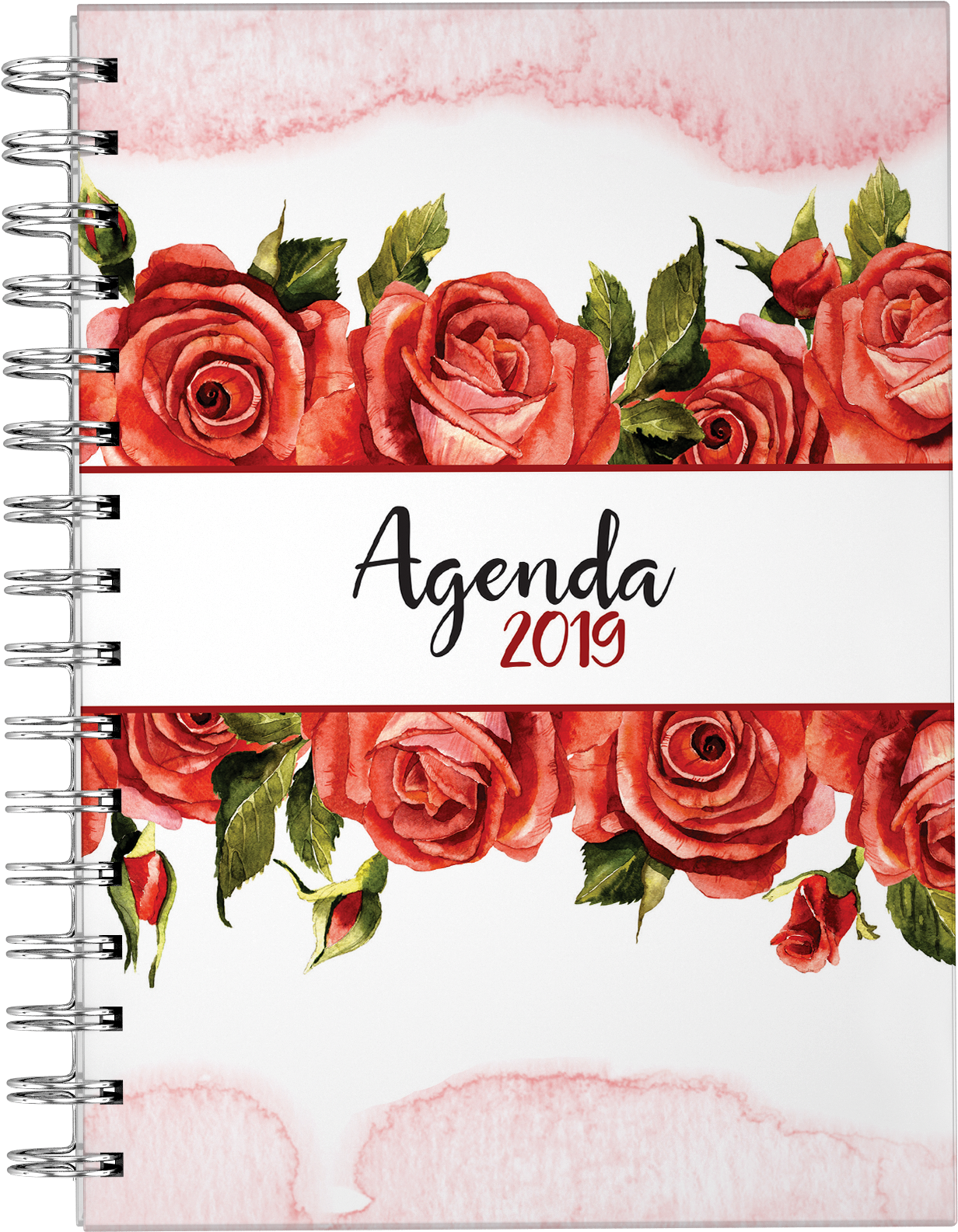 Floral Agenda2019 Cover PNG image