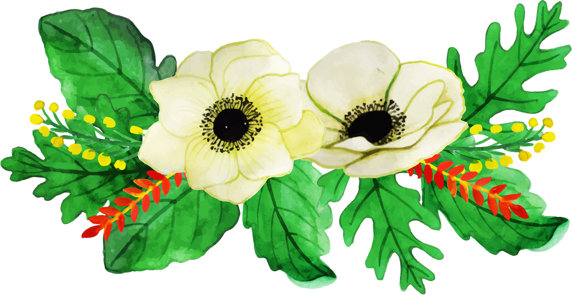 Floral_ Arrangement_ Artwork PNG image