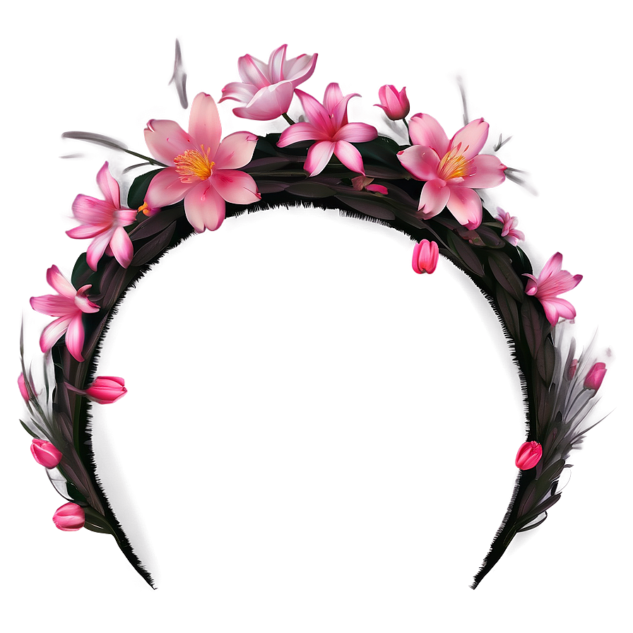 Floral Crown Design Png 04302024 PNG image