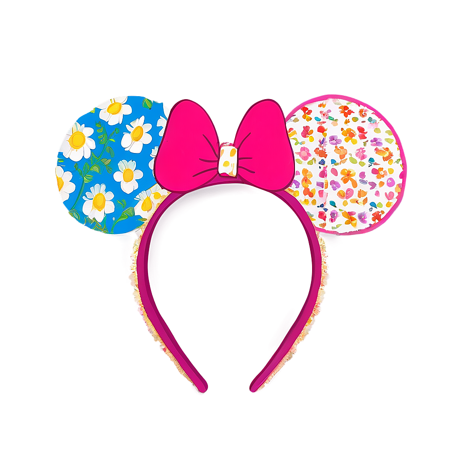 Floral Disney Ears Png 31 PNG image