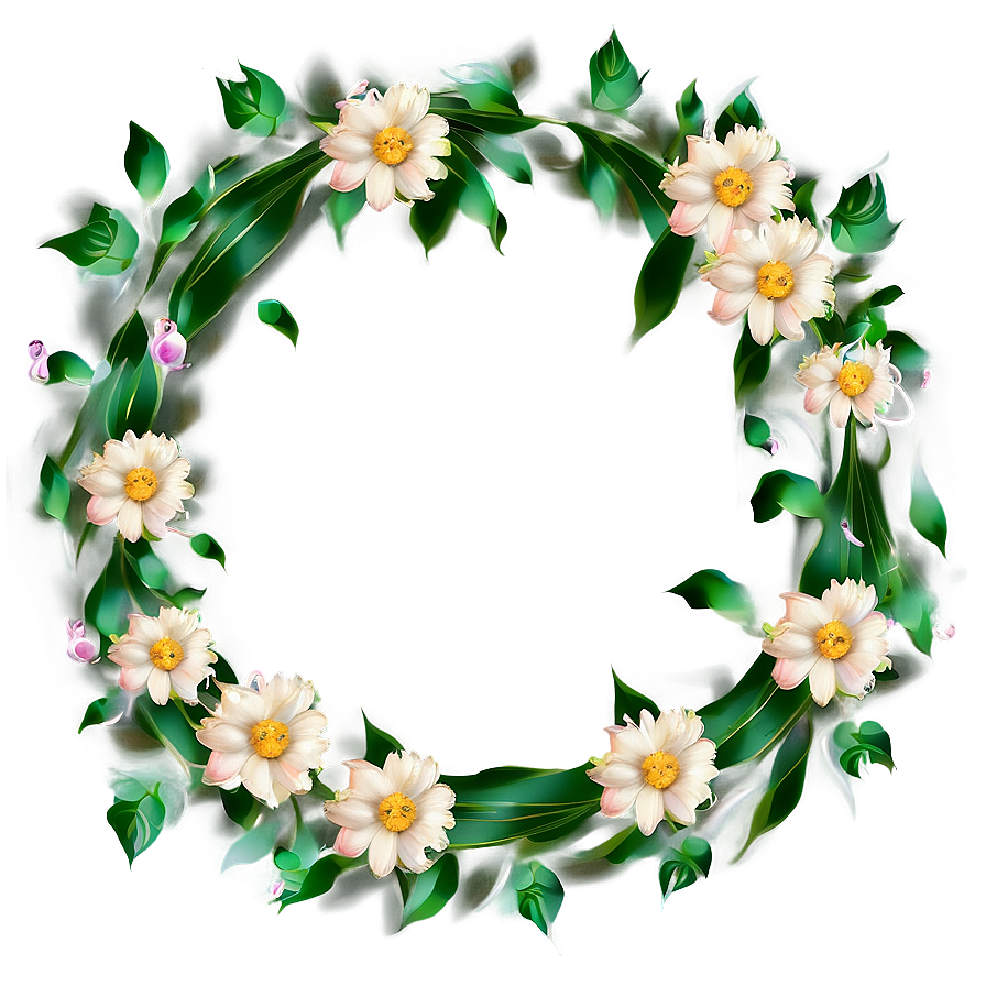 Floral Fancy Frame Png Xrd PNG image