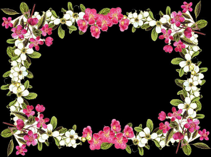 Floral_ Frame_ Border_ Design PNG image