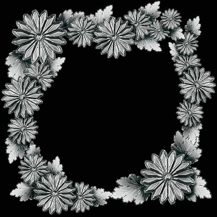 Floral_ Frame_ Graphic PNG image