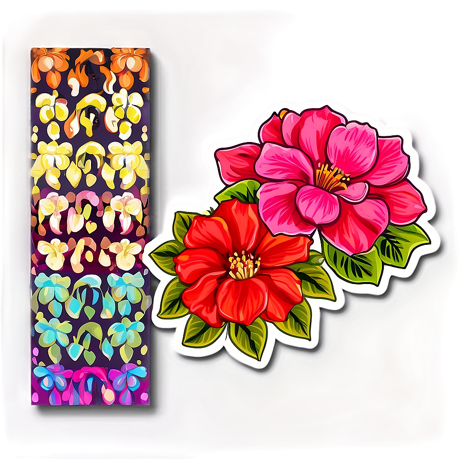 Floral Goodnotes Stickers Png Ist PNG image