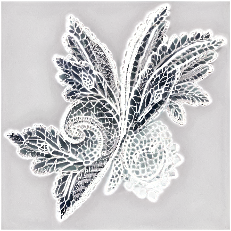 Floral Lace Overlay Png Ebb PNG image