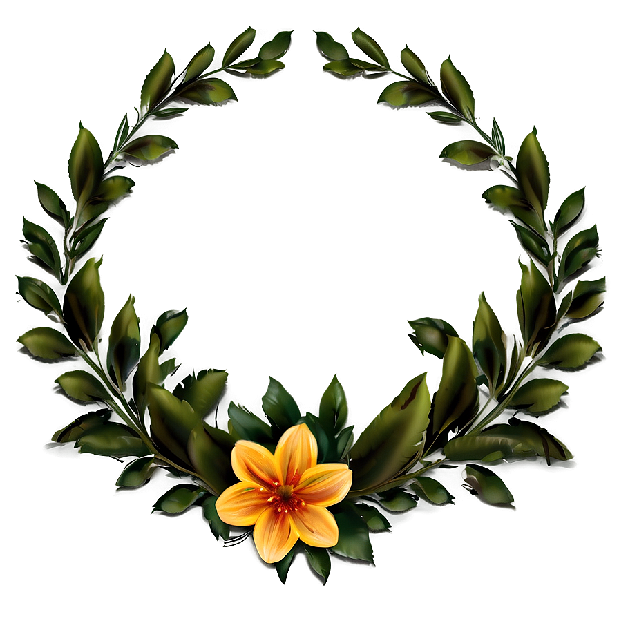 Floral Leaves Png Syx PNG image