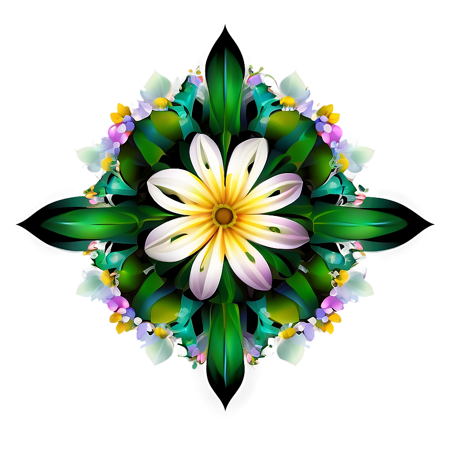 Floral Mandala Design Png 73 PNG image