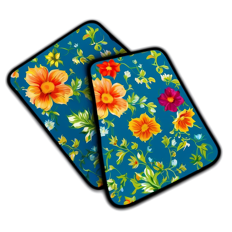 Floral Mousepad Artwork Png Ihd22 PNG image