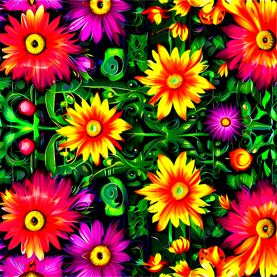 Floral Pattern Background Png 5 PNG image