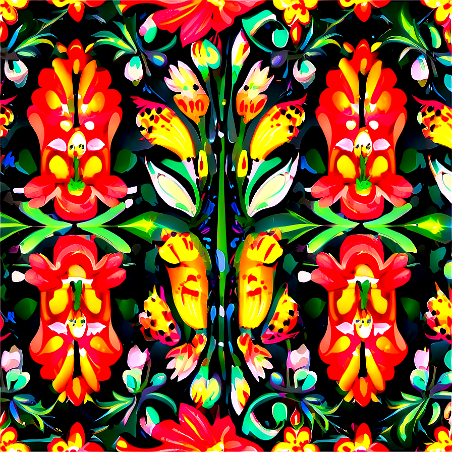 Floral Pattern Png 05062024 PNG image