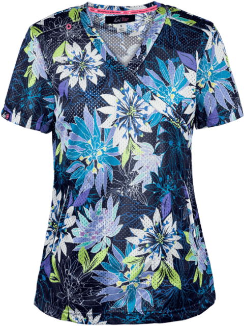 Floral Print Womens Blouse PNG image