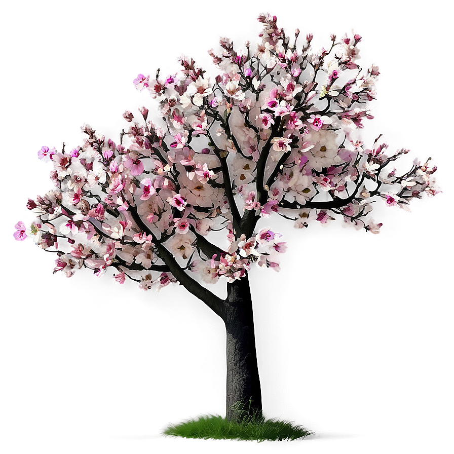 Floral Tree Top Blossom Png 51 PNG image