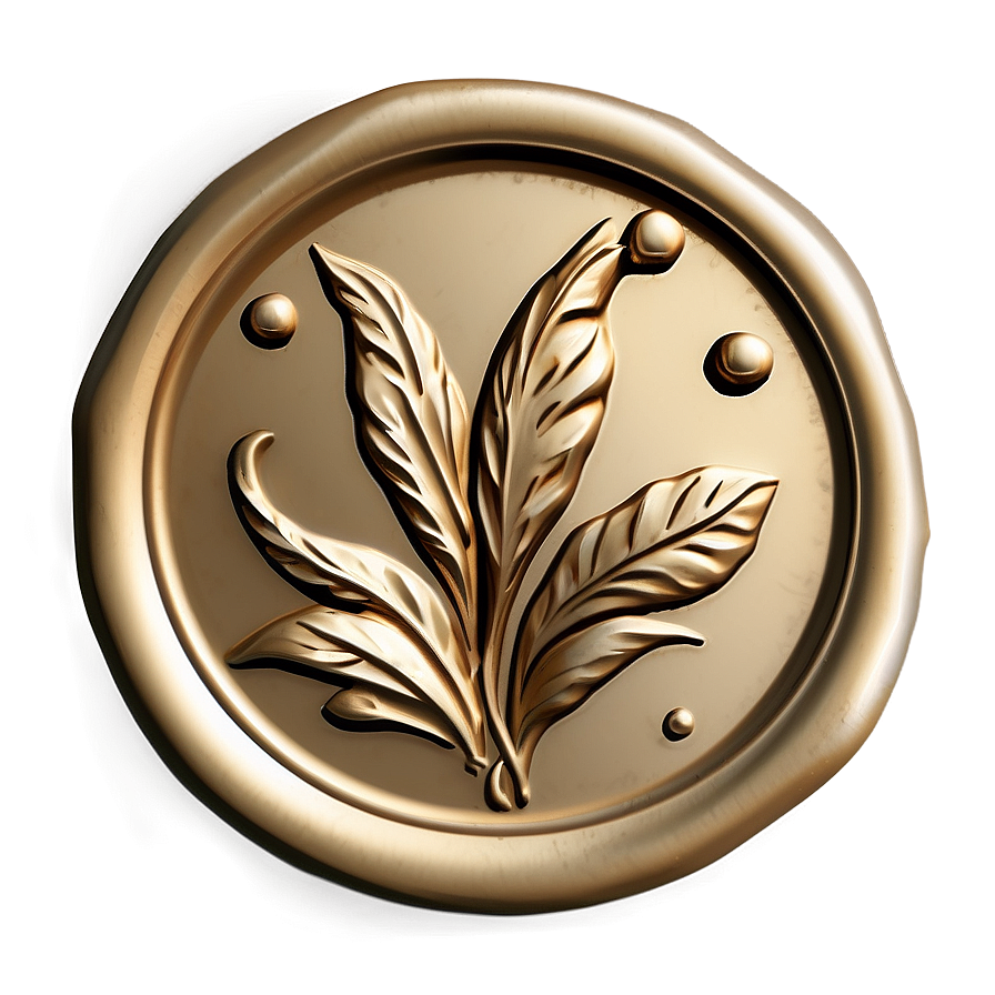 Floral Wax Seal Png Exe PNG image