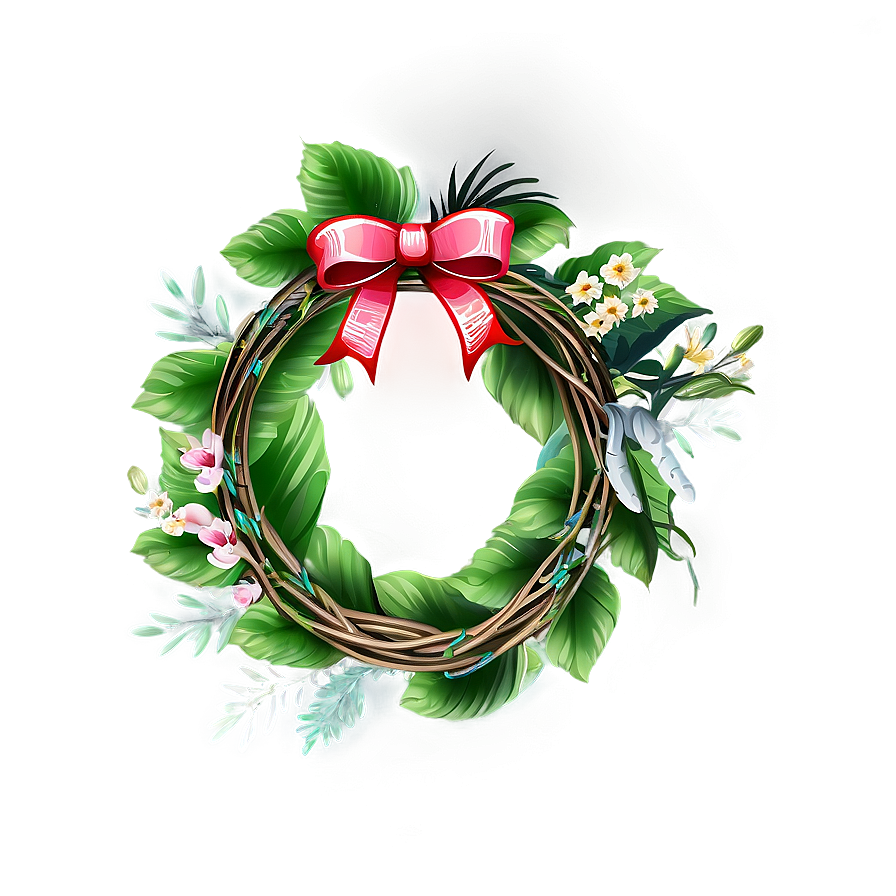 Floral Wreath Png 04292024 PNG image