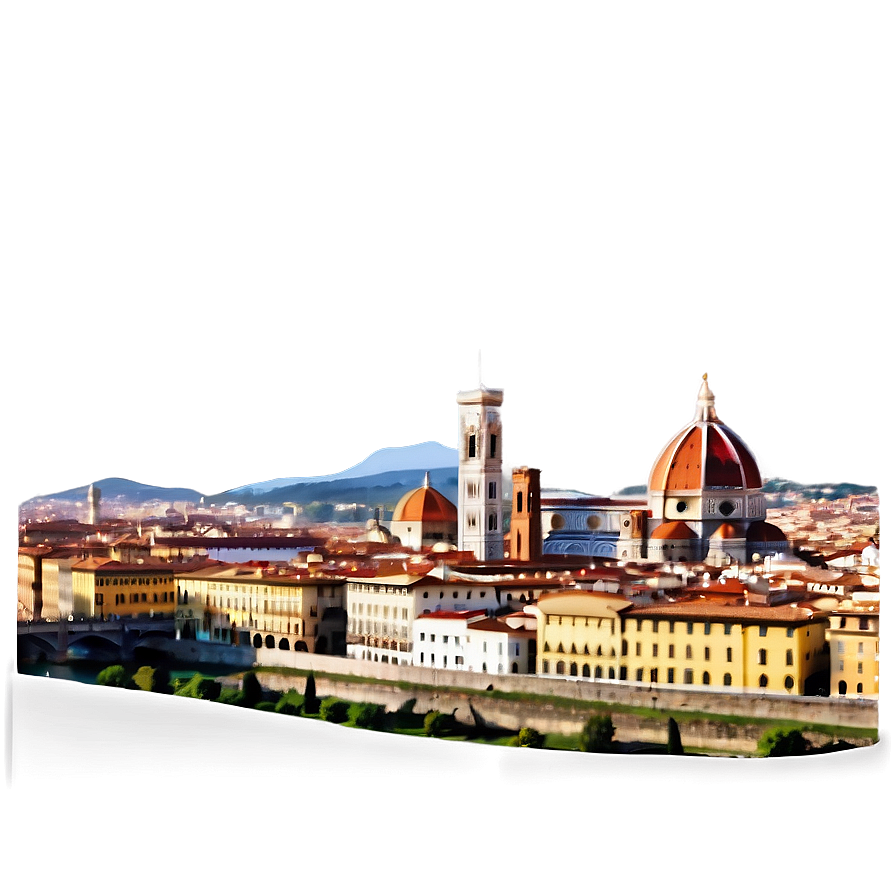 Florence Italy Skyline Png Jxr41 PNG image