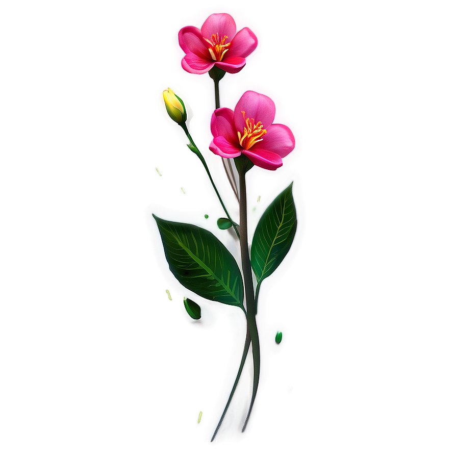 Flores Blossom Harmony Png Kng93 PNG image