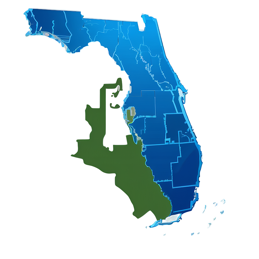 Florida Keys Outline Map Png Ndv PNG image