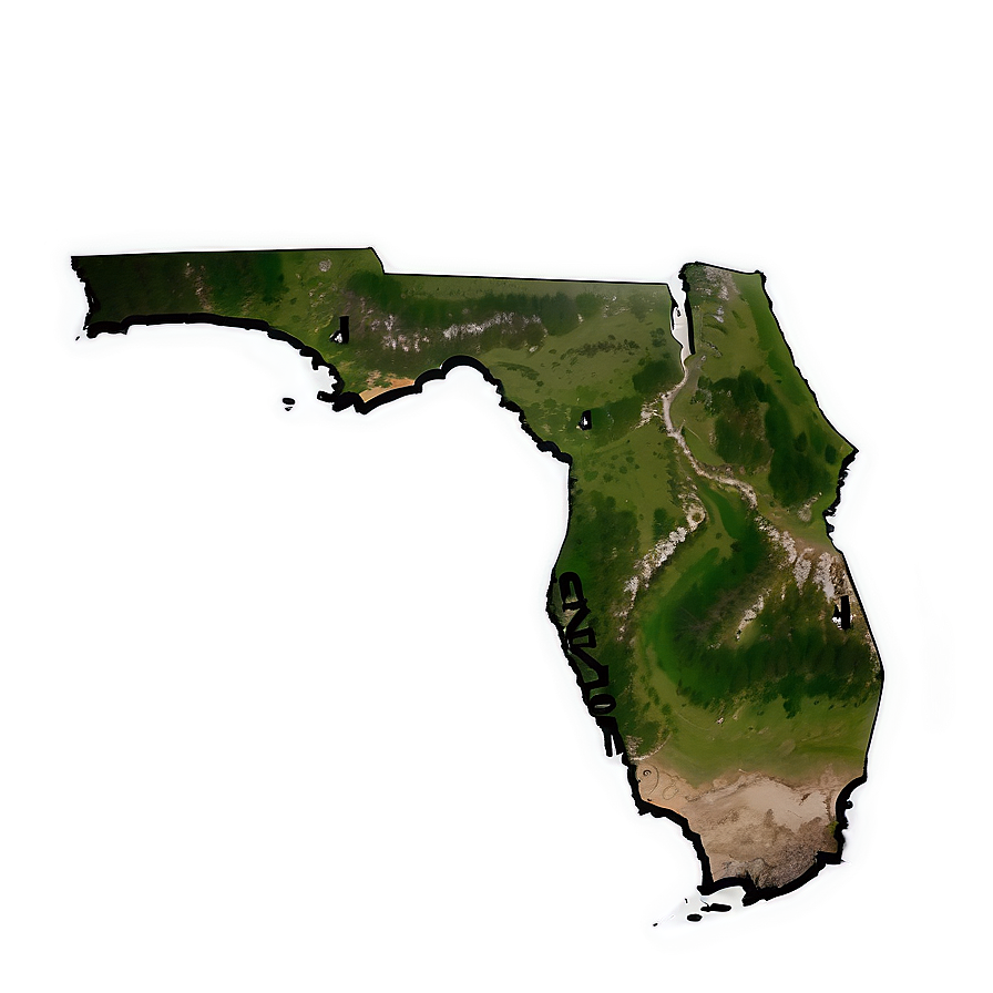 Florida State Parks Map Png 50 PNG image