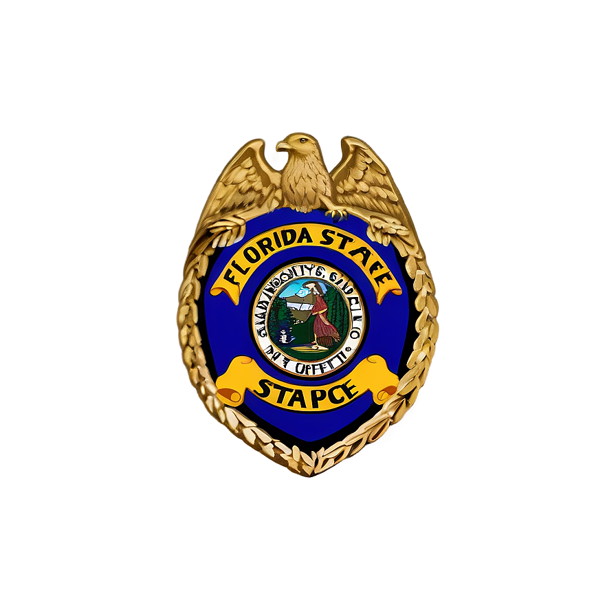 Florida State Police Badge Png 06212024 PNG image