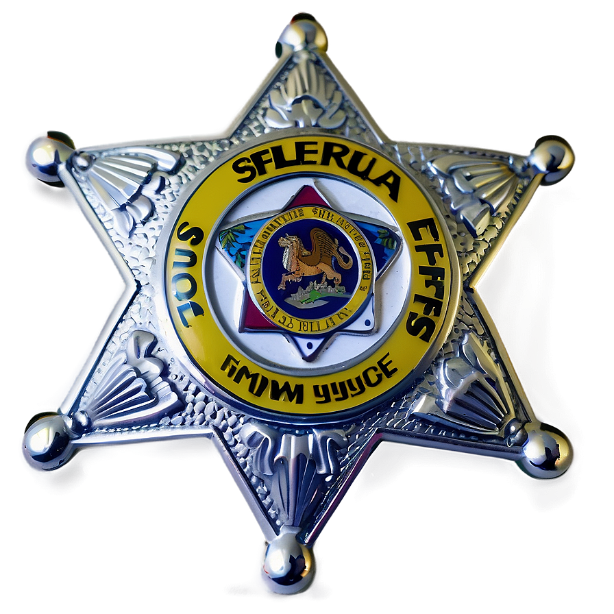 Florida State Sheriff Badge Png 06212024 PNG image