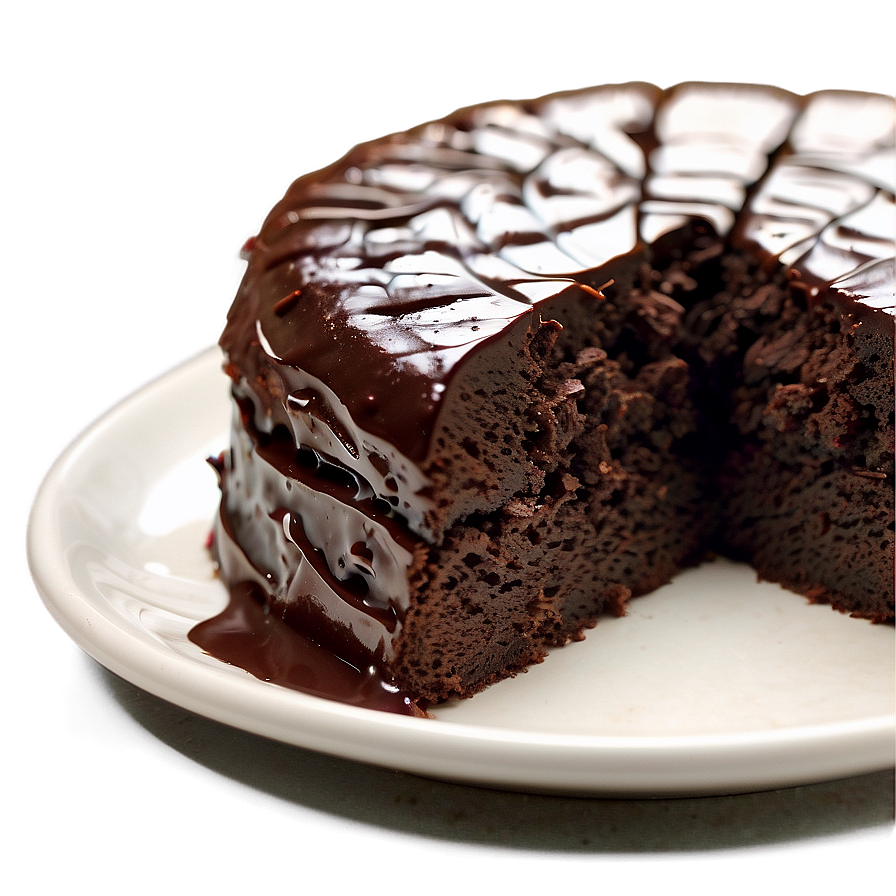 Flourless Chocolate Cake Png 05042024 PNG image