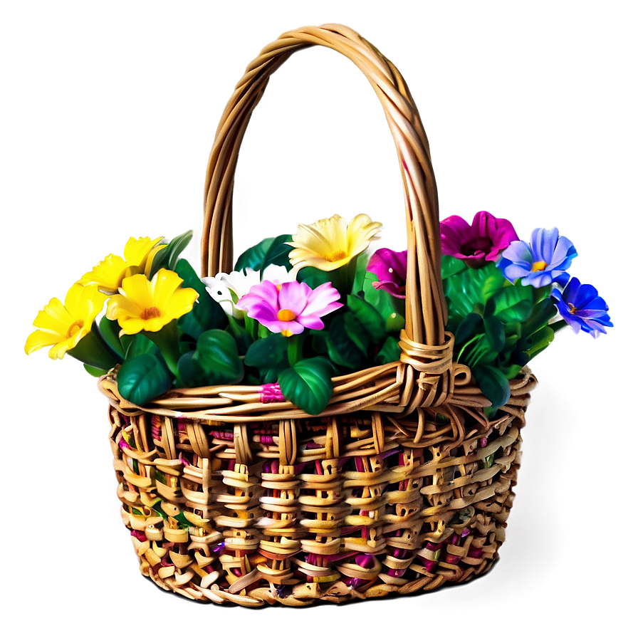 Flower Basket Png 43 PNG image