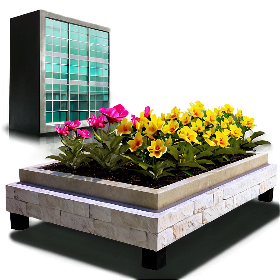 Flower Bed Creation Png Ptc PNG image