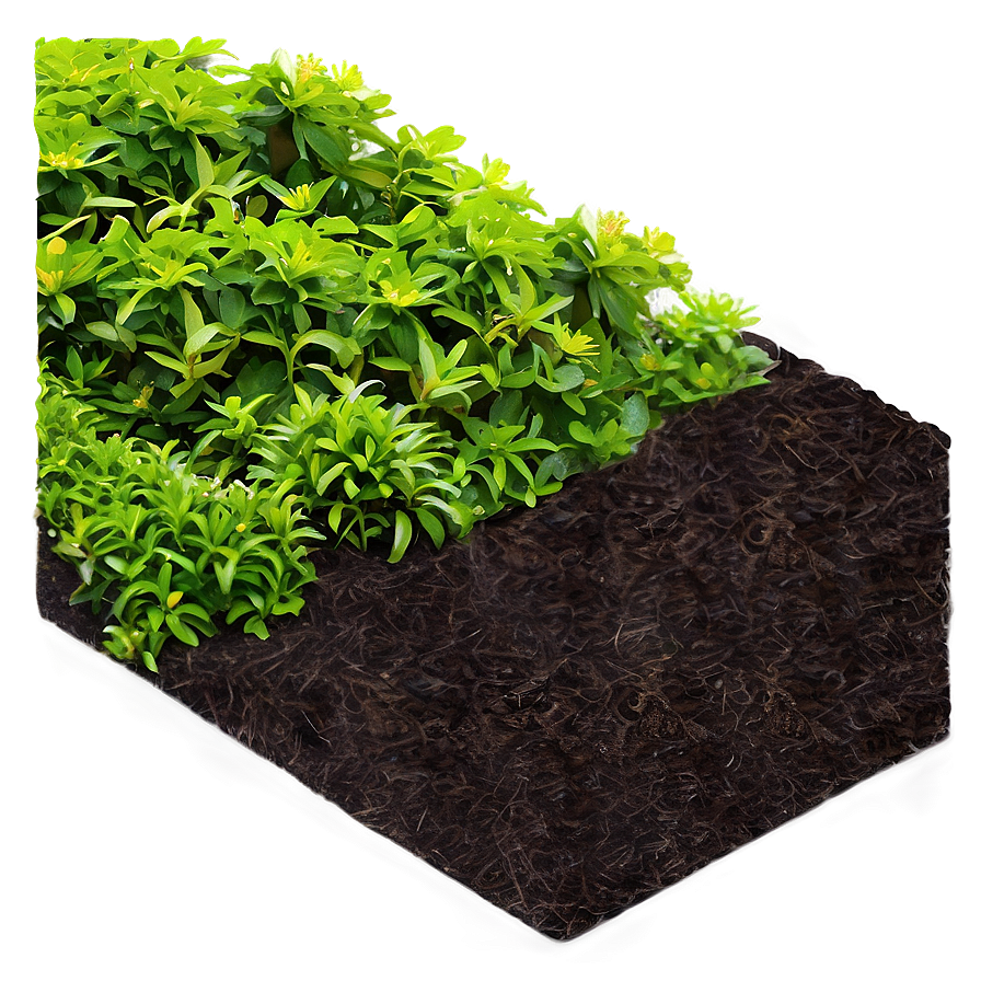 Flower Bed Mulching Png Toi78 PNG image