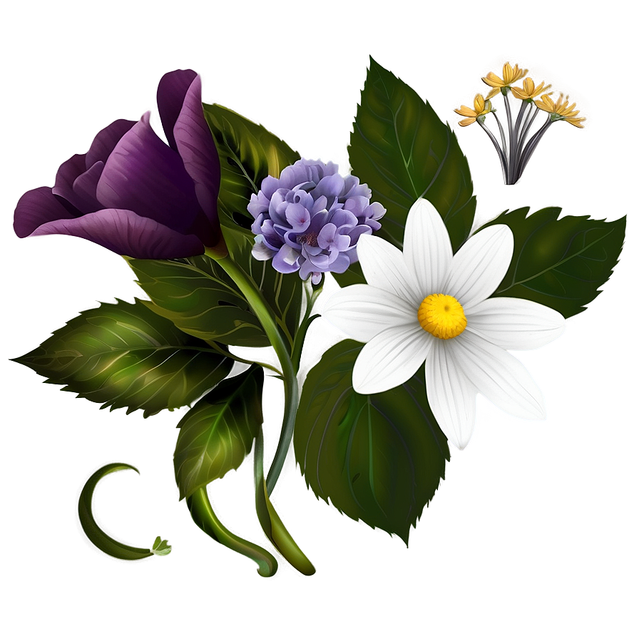 Flower C PNG image