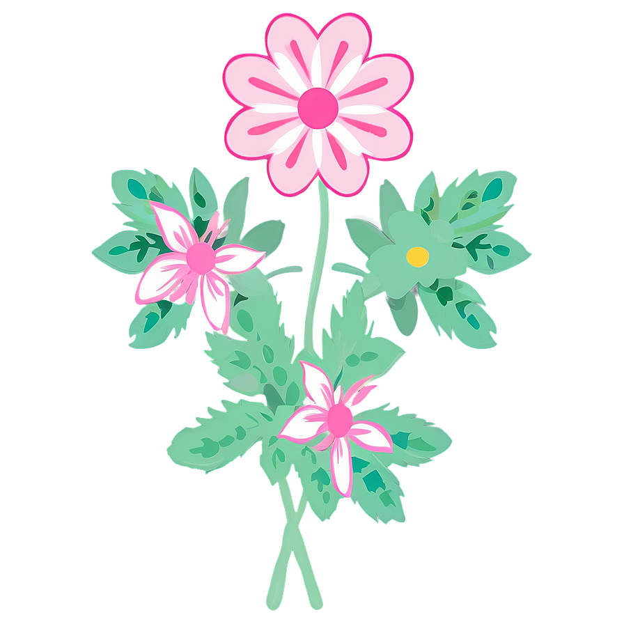 Flower Cluster Cricut Cut File Png 5 PNG image