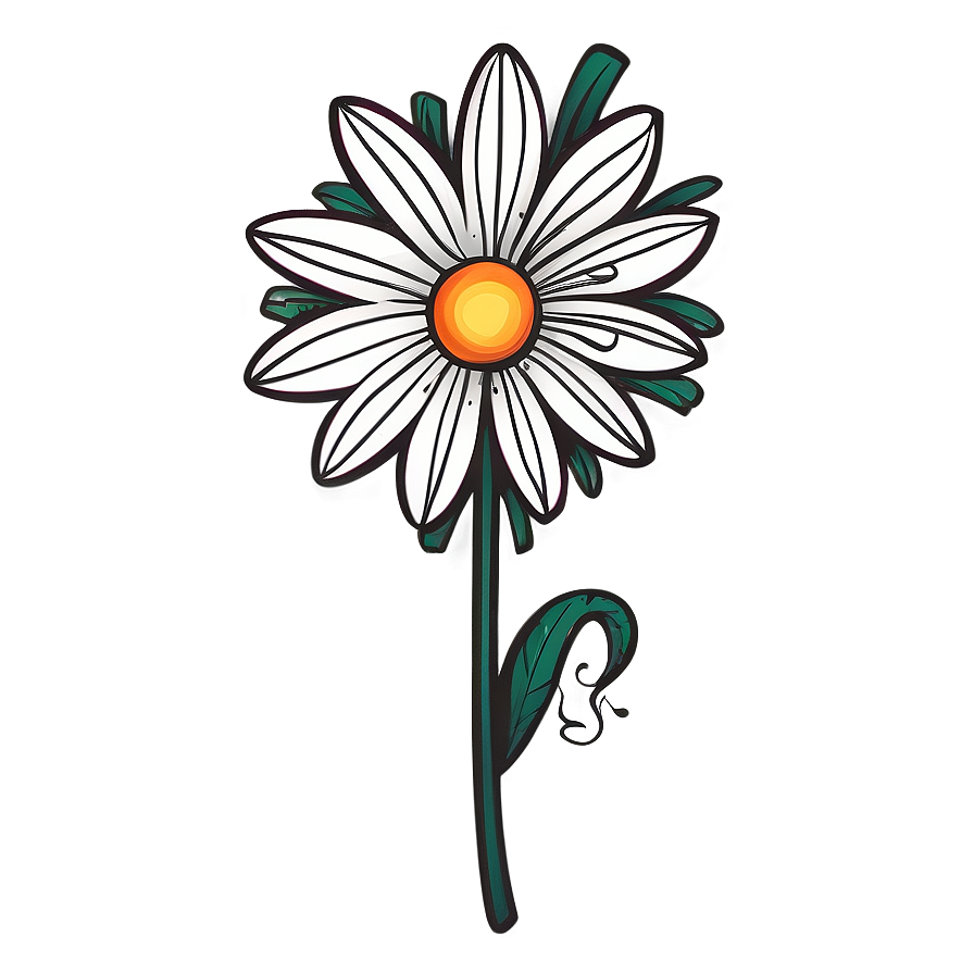 Flower Doodle D PNG image